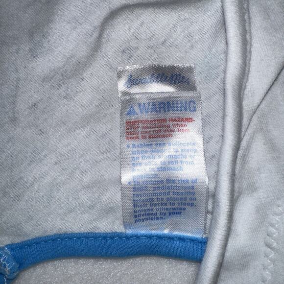 SwaddleMe Baby Swaddles Size Small/Medium Gray Dino & Stripe (Set Of 2) - Picture 5 of 8